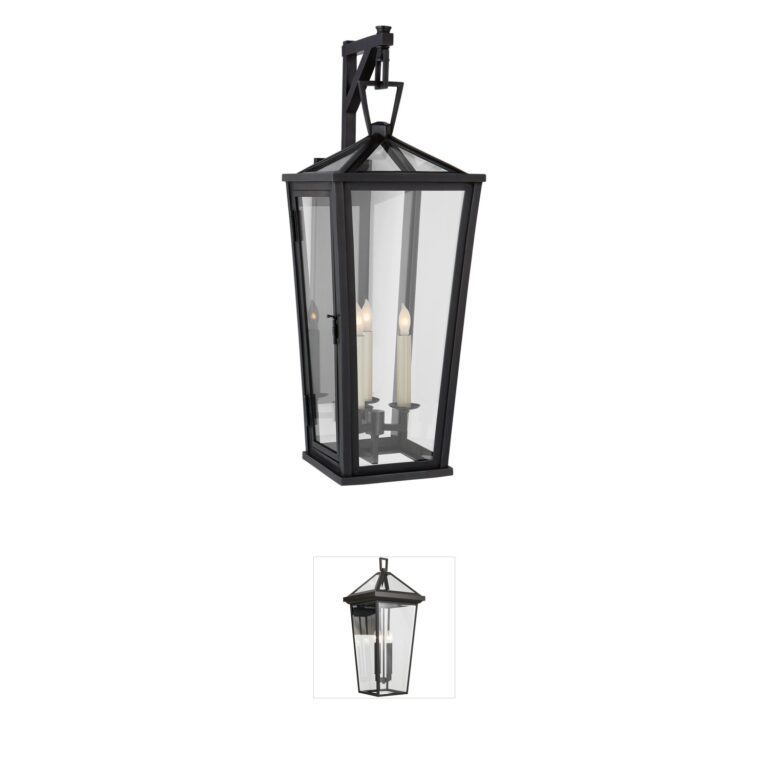 Visual Comfort Signature Collection Chapman & Myers DarlanaO Bronze Outdoor Wall Lantern