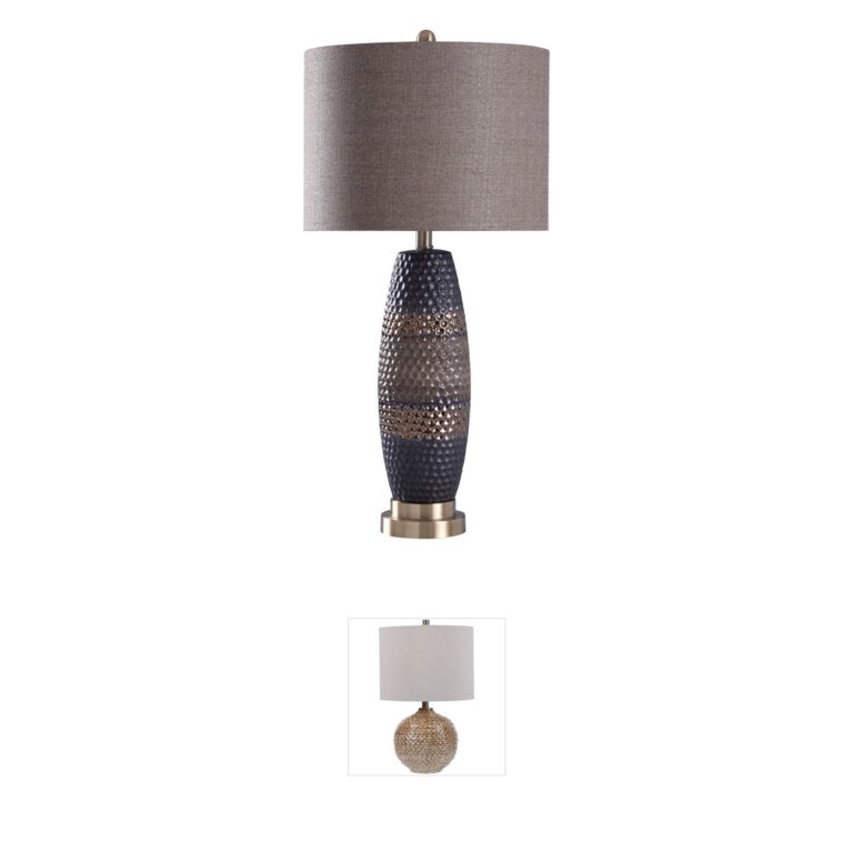StyleCraft Home Collection Signature Laughlin Ceramic Table Lamp