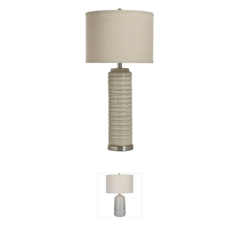 StyleCraft Home Collection Signature Ceramic Table Lamp