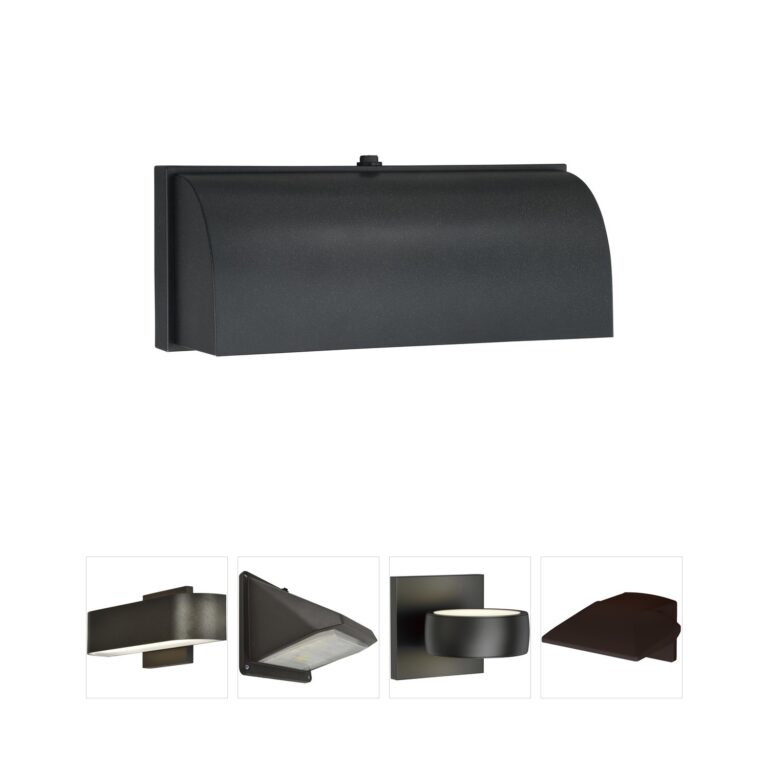 Vaxcel Walsh 2-Light Dark Bronze Dusk to Dawn Outdoor Wall Lantern