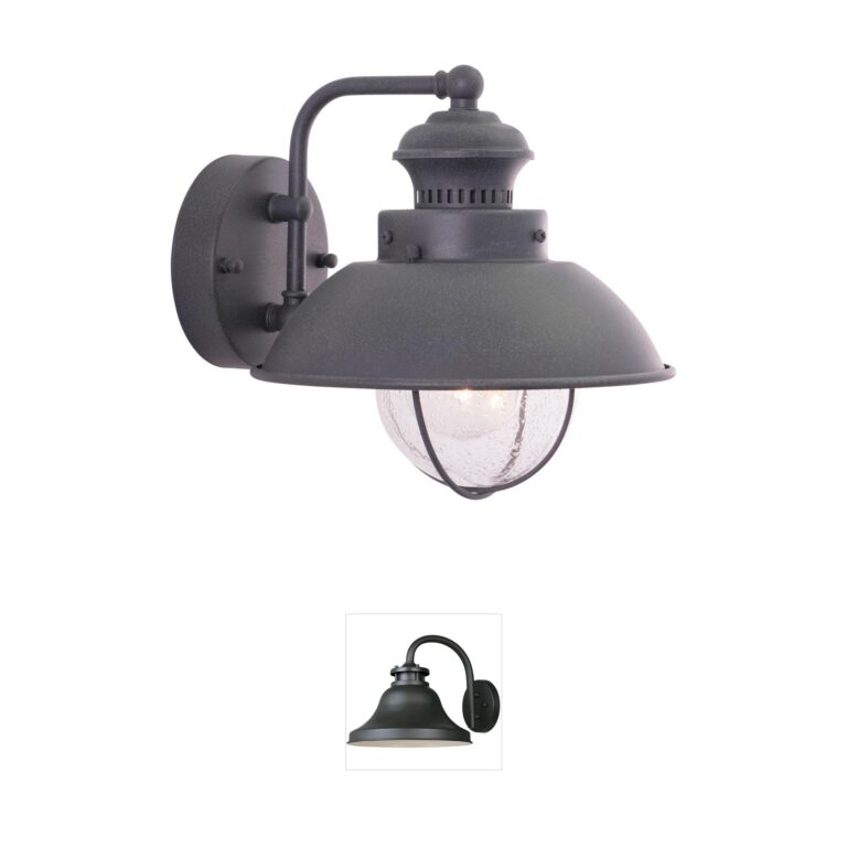 Vaxcel Harwich Steel Outdoor Barn Light