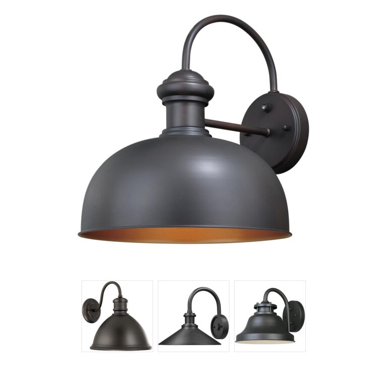 Vaxcel Franklin Steel Outdoor Wall Lantern