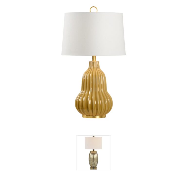 Wildwood Wildwood Butterscotch Glaze Ceramic Table Lamp