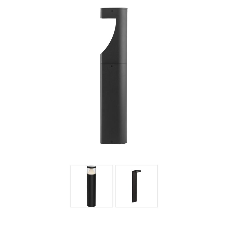 Kichler Independence Textured Black Aluminum Landscape Path Light