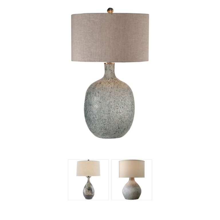 Uttermost Oceaonna Glass Table Lamp