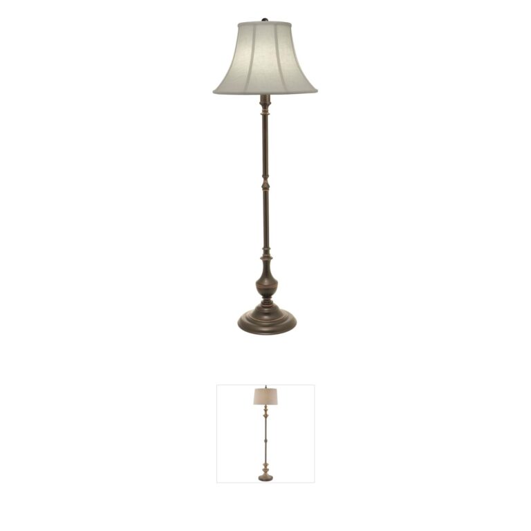 Stiffel Ellie 61-Inch Oxidized Bronze Floor Lamp