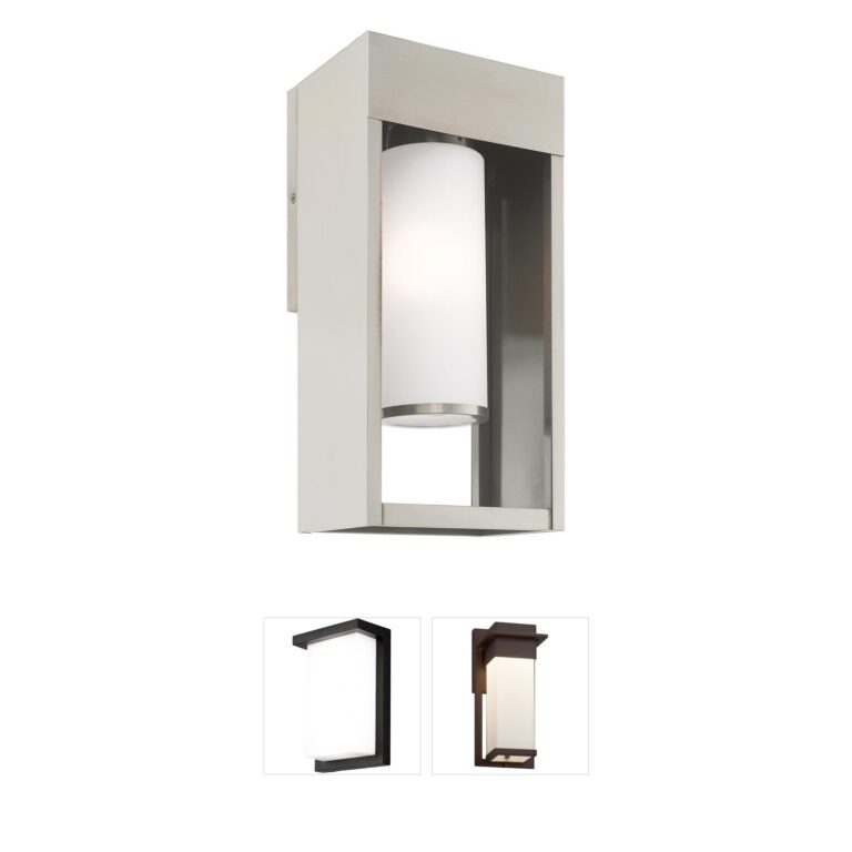 Livex Lighting Bleecker Solid Brass Outdoor Wall Lantern