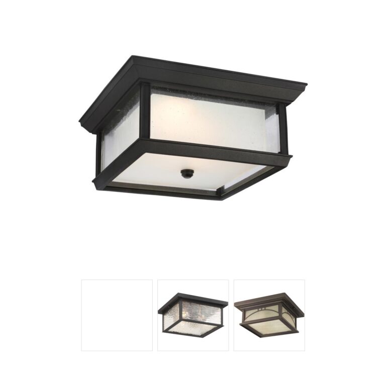 Visual Comfort Studio Collection Sean Lavin McHenry StoneStrong LED Outdoor Flush Mount