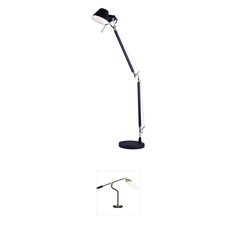 Bethel International Canada Collection Black Iron Table Lamp