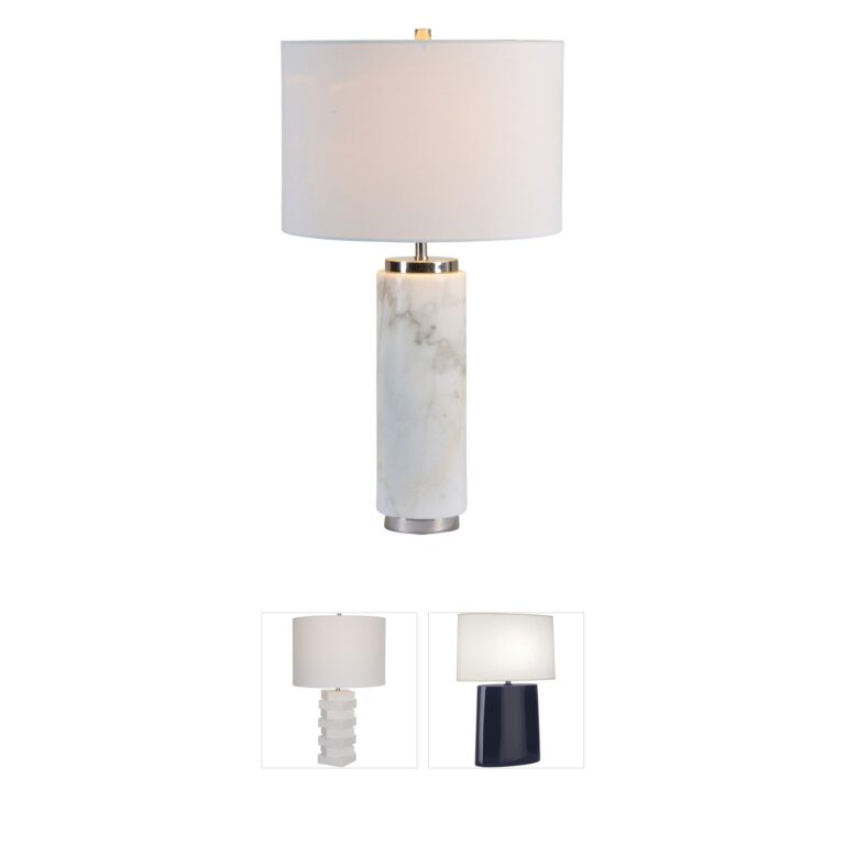 Renwil Heathcroft Marble Table Lamp