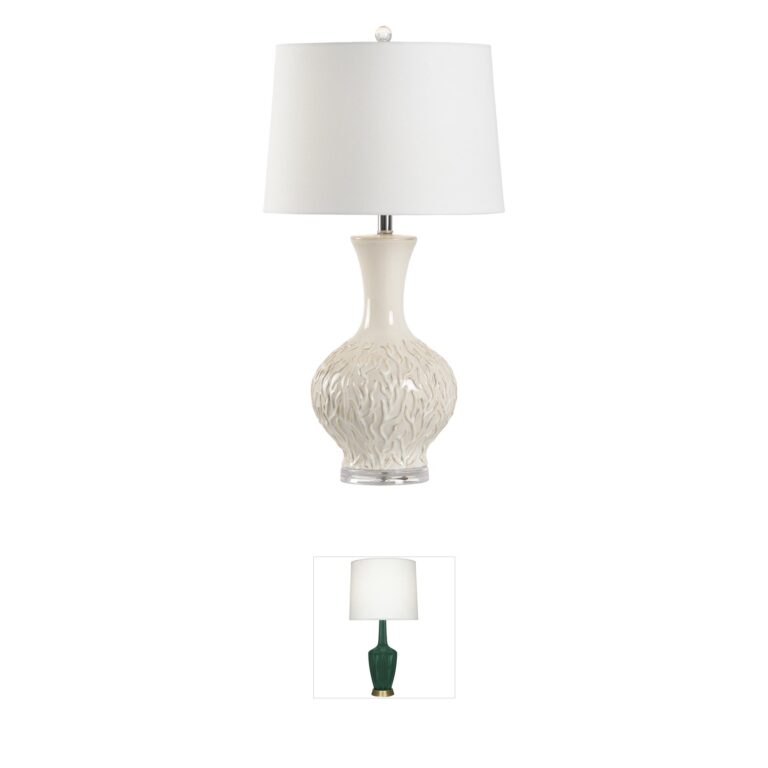 Wildwood MarketPlace Neutral Glaze Ceramic Table Lamp