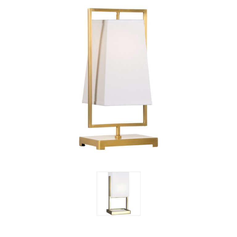 Wildwood Wildwood Antique Brass Iron Modern Table Lamp