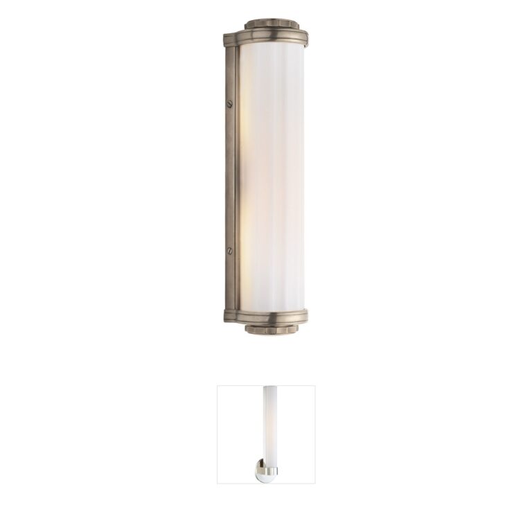 Visual Comfort Thomas O'Brien Milton Road Antique Nickel Bath Light