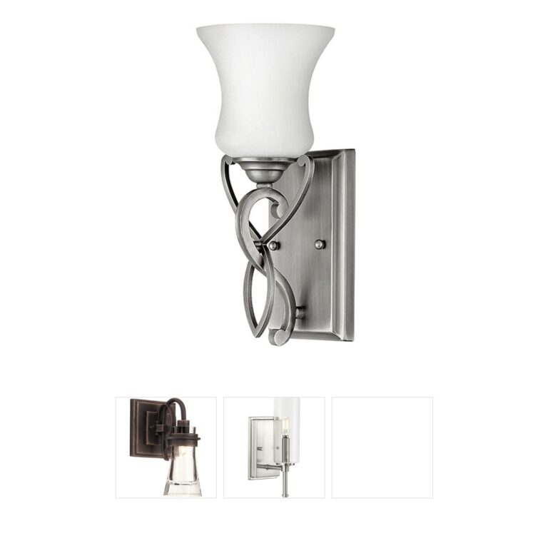 Hinkley Brooke Antique Nickel Vanity Light