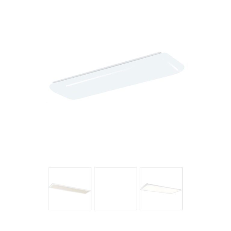 AFX Rigby 51-Inch Dur-illume Narrow Floating Cloud Linear Flush Mount