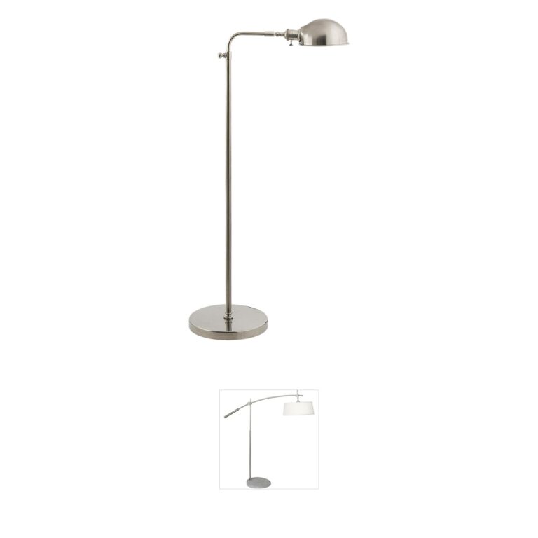 Visual Comfort Signature Collection Old Pharmacy Antique Nickel Floor Lamp