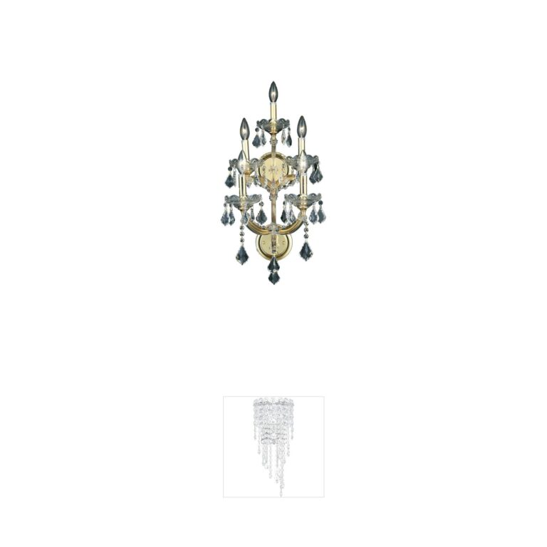 Elegant Lighting Maria Theresa Royal Cut Crystal Wall Sconce