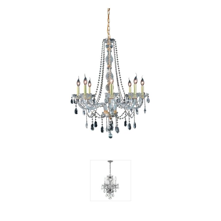 Elegant Lighting Verona Collection Crystal Chandelier