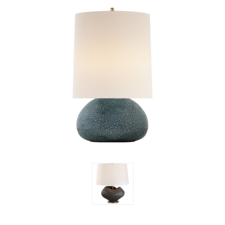 Visual Comfort Signature Collection AERIN Sumava Reactive Ceramic Table Lamp