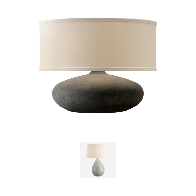 Troy Lighting Zen Graystone Ceramic Table Lamp