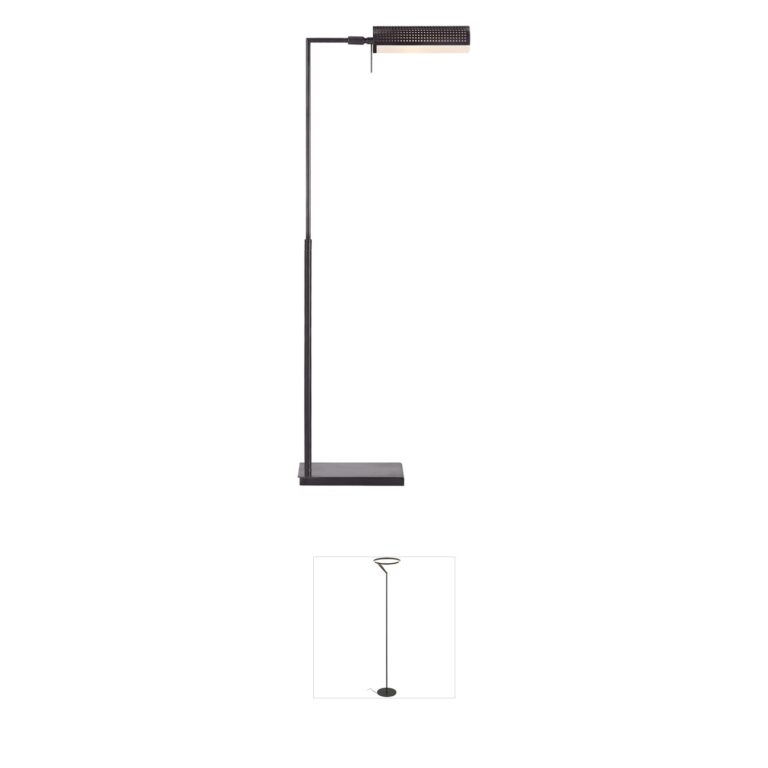 Visual Comfort Signature Collection Kelly Wearstler Precision Bronze Pharmacy Floor Lamp