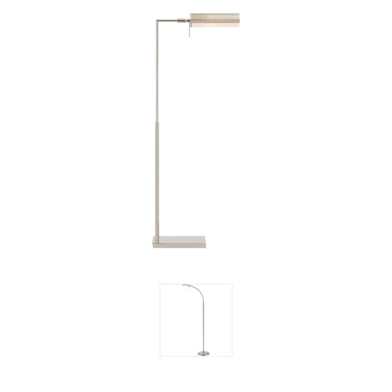 Visual Comfort Signature Collection Kelly Wearstler Precision Polished Nickel Pharmacy Floor Lamp