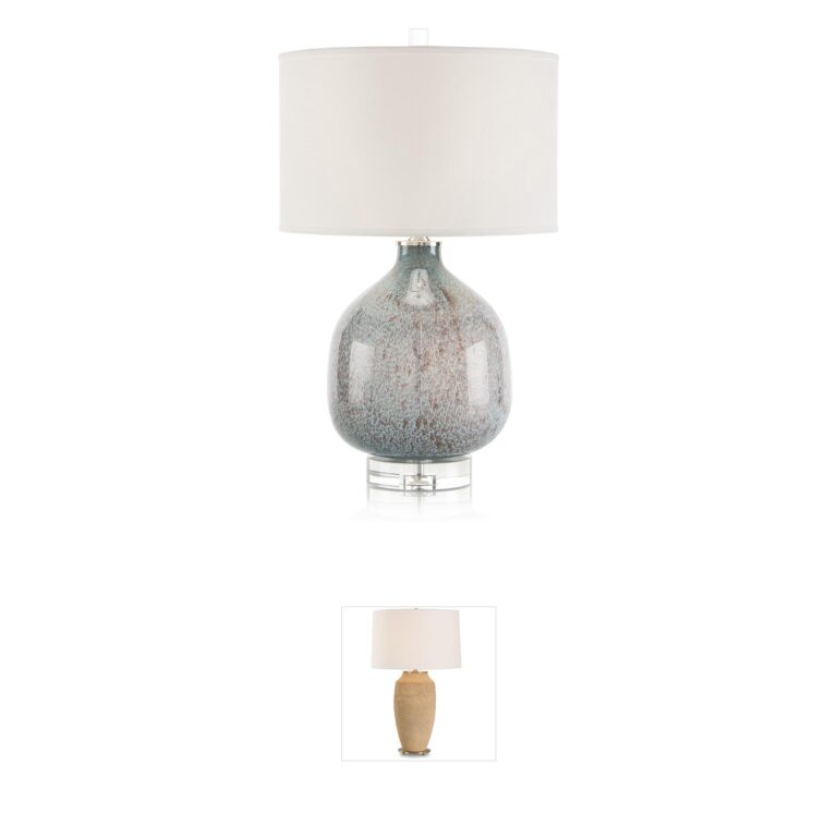 John-Richard Leah Glass Urn Table Lamp