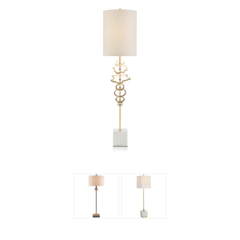 John-Richard Floating Disc Metal Buffet Lamp