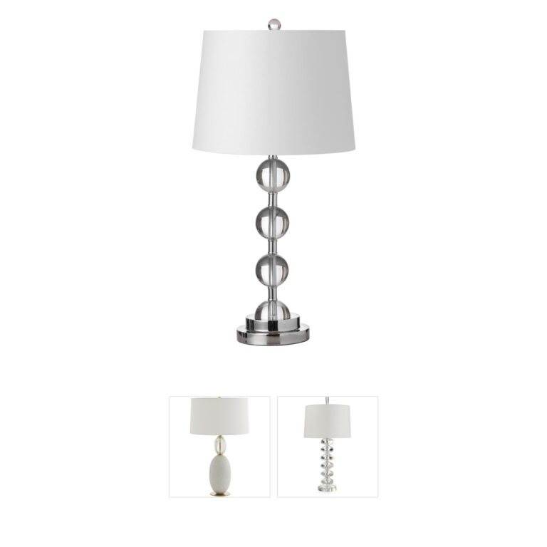 Dainolite Transitional Crystal Table Lamp