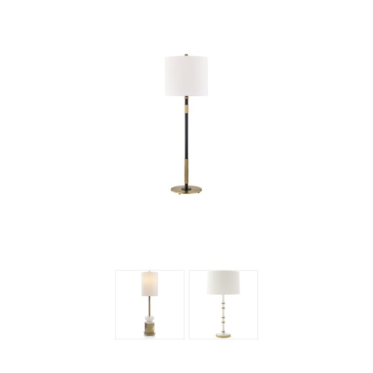 Hudson Valley Bowery Aged Old Bronze Table Lamp with Linen Shade