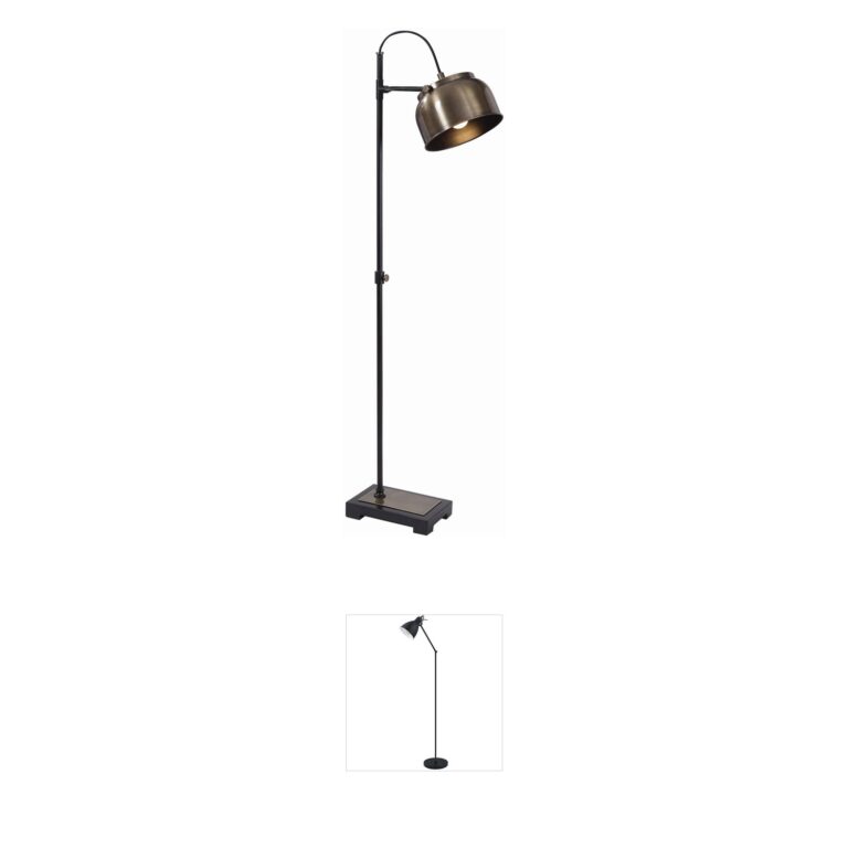 Uttermost Bessemer Steel Floor Lamp