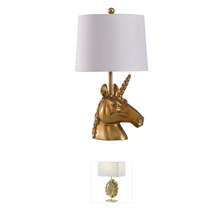 StyleCraft Home Collection Signature Unicorn Table Lamp