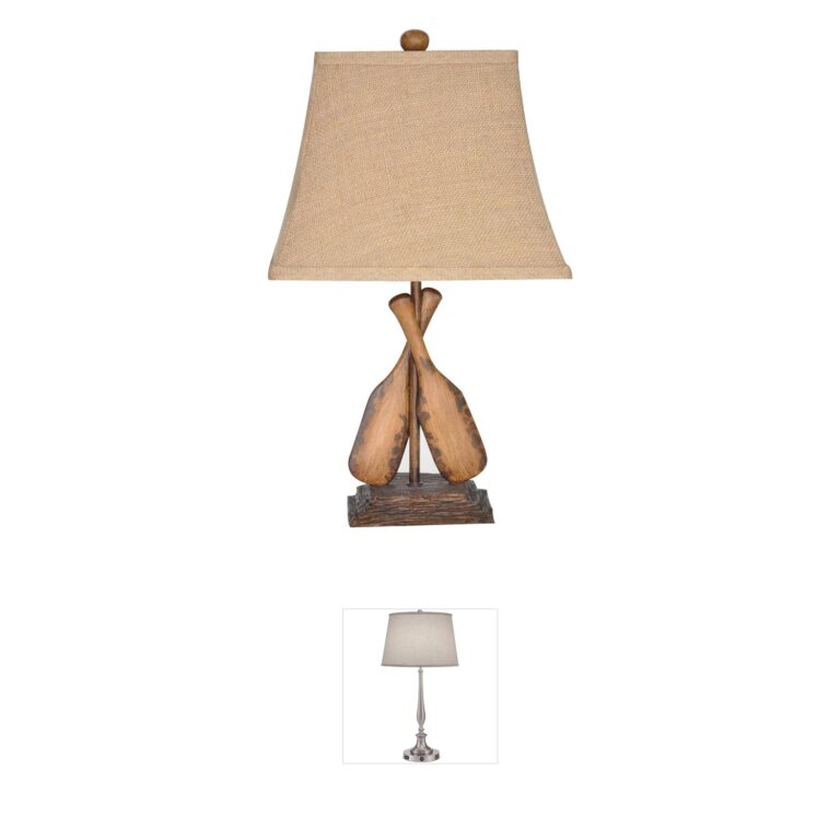 Crestview Collection Oar Resin Old Oar Accent Table Lamp