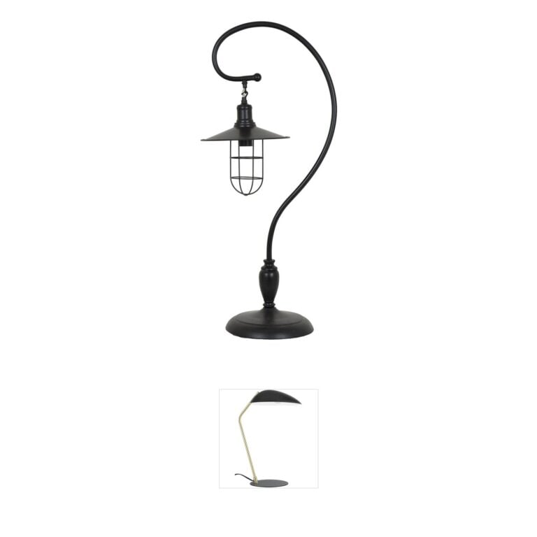 Crestview Collection Harbor Side Antique Bronze Metal Table Lamp