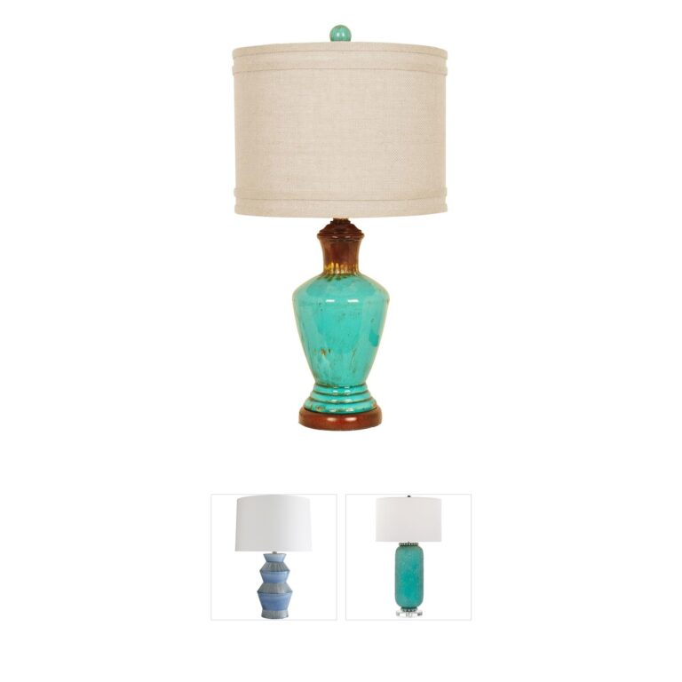 Crestview Collection Napa Ceramic Table Lamp