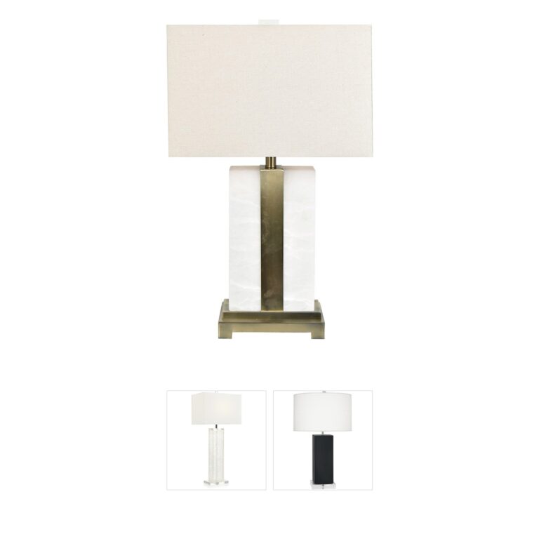 Crestview Collection Steart Marble Table Lamp