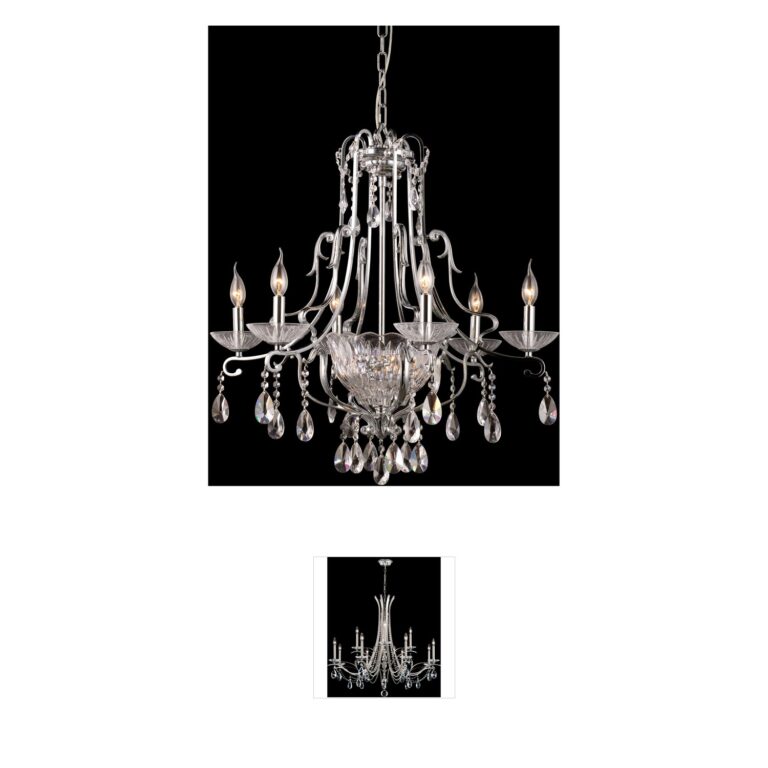 Dale Tiffany Springdale Crystal Chandelier