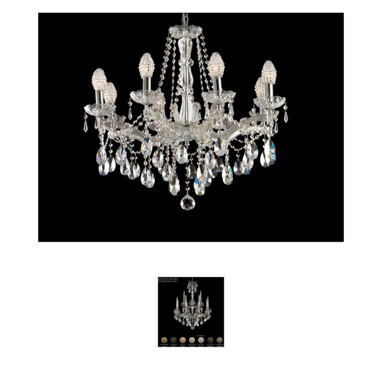 Dale Tiffany Strasbourg Crystal Chandelier