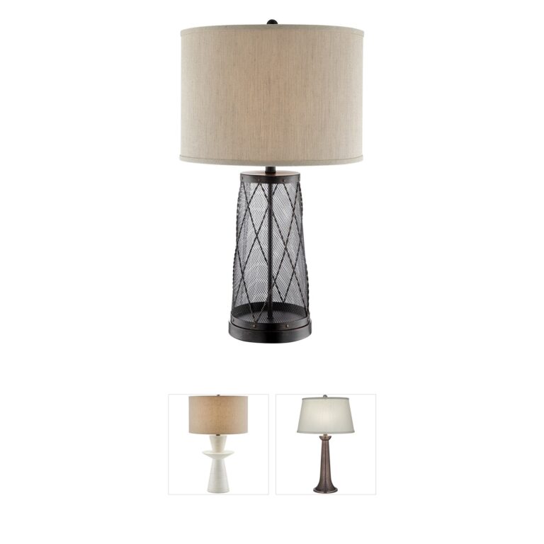 Lite Source Muller Dark Bronze Metal Table Lamp