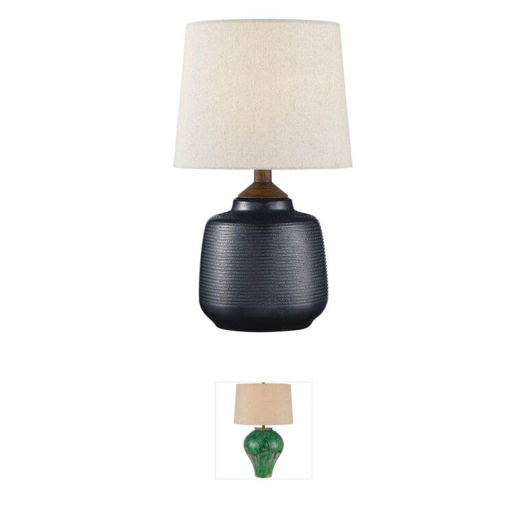 Lite Source Lismore Ceramic Table Lamp