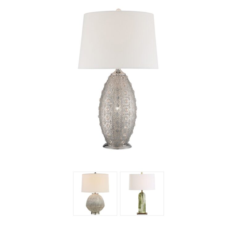 Lite Source Masura Polished Nickel Table Lamp