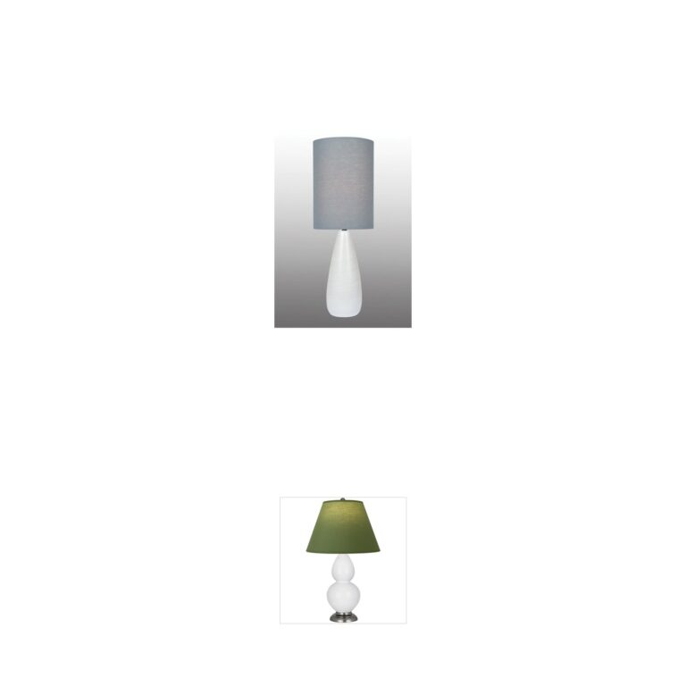 Lite Source Quatro Ceramic Table Lamp in Brushed White