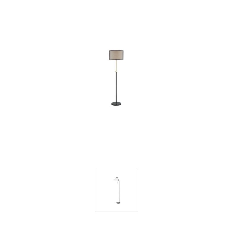 Lite Source Elena Coffee Metal Floor Lamp