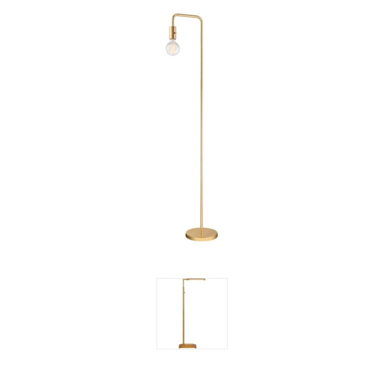 Lite Source Nilmani French Gold Floor Lamp