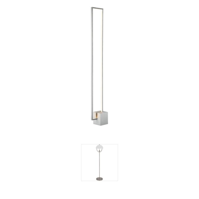 Lite Source Fantica Aluminum LED Floor Lamp