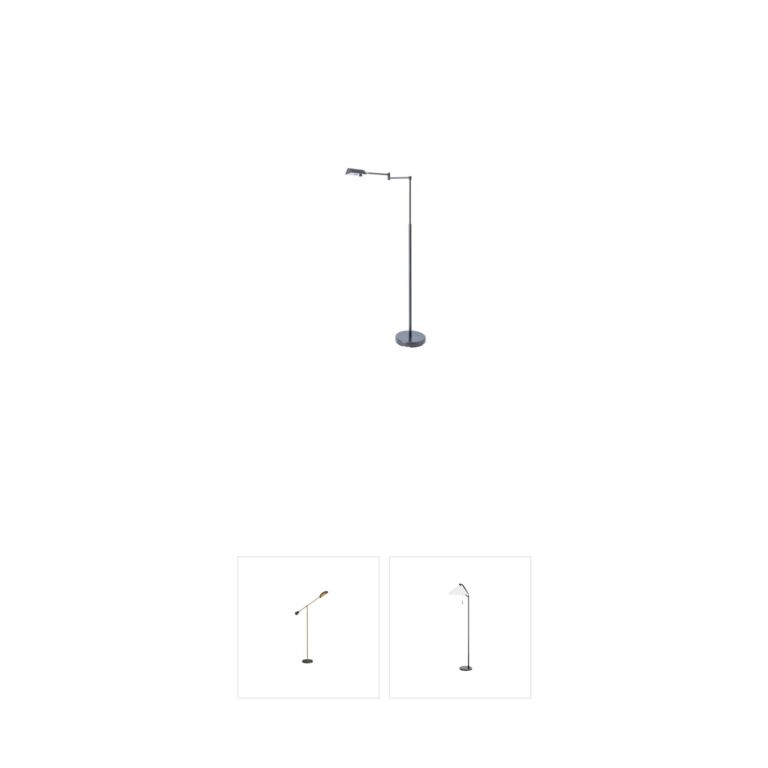 Lite Source Pharma Collection Dark Bronze LED Metal Floor Lamp