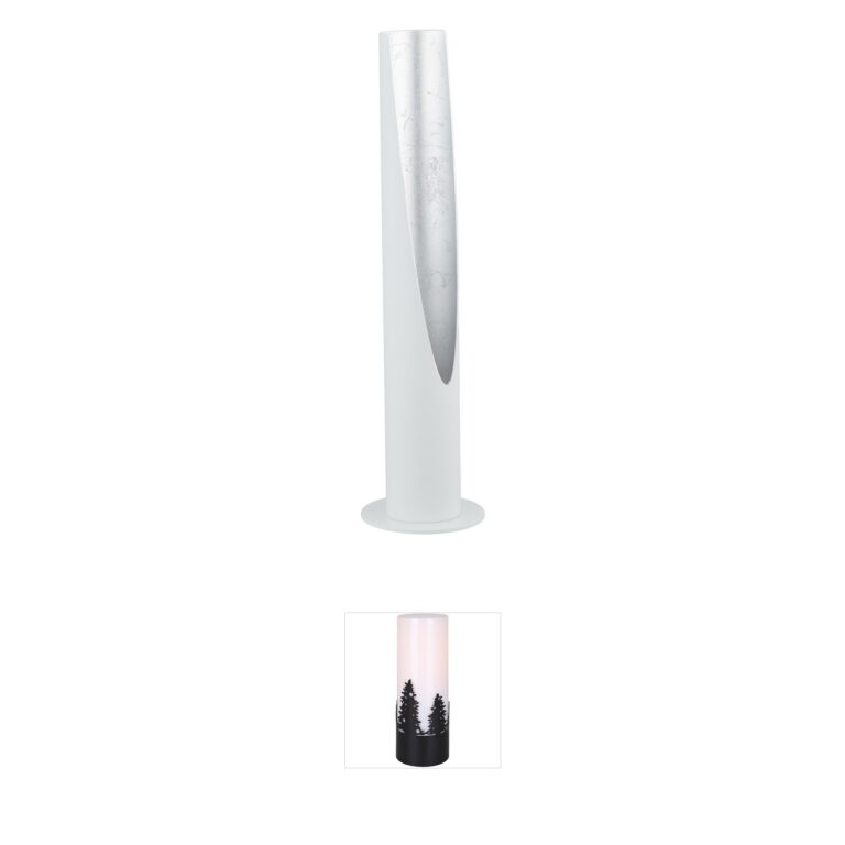 Eglo Lighting Barbotto White Steel Table Lamp
