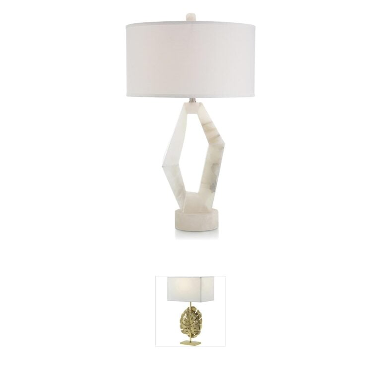 John-Richard Abstract Collection Metal Table Lamp