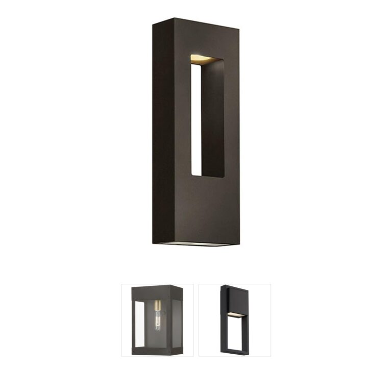 Hinkley Atlantis LED Bronze Extruded Aluminum Outdoor Wall Light
