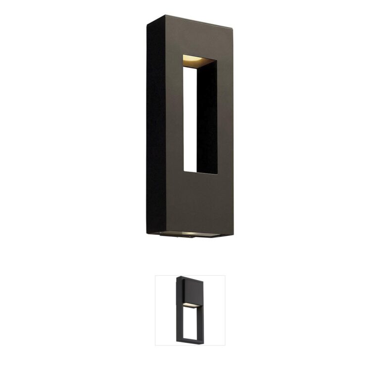 Hinkley Atlantis Bronze LED Outdoor Wall Lantern